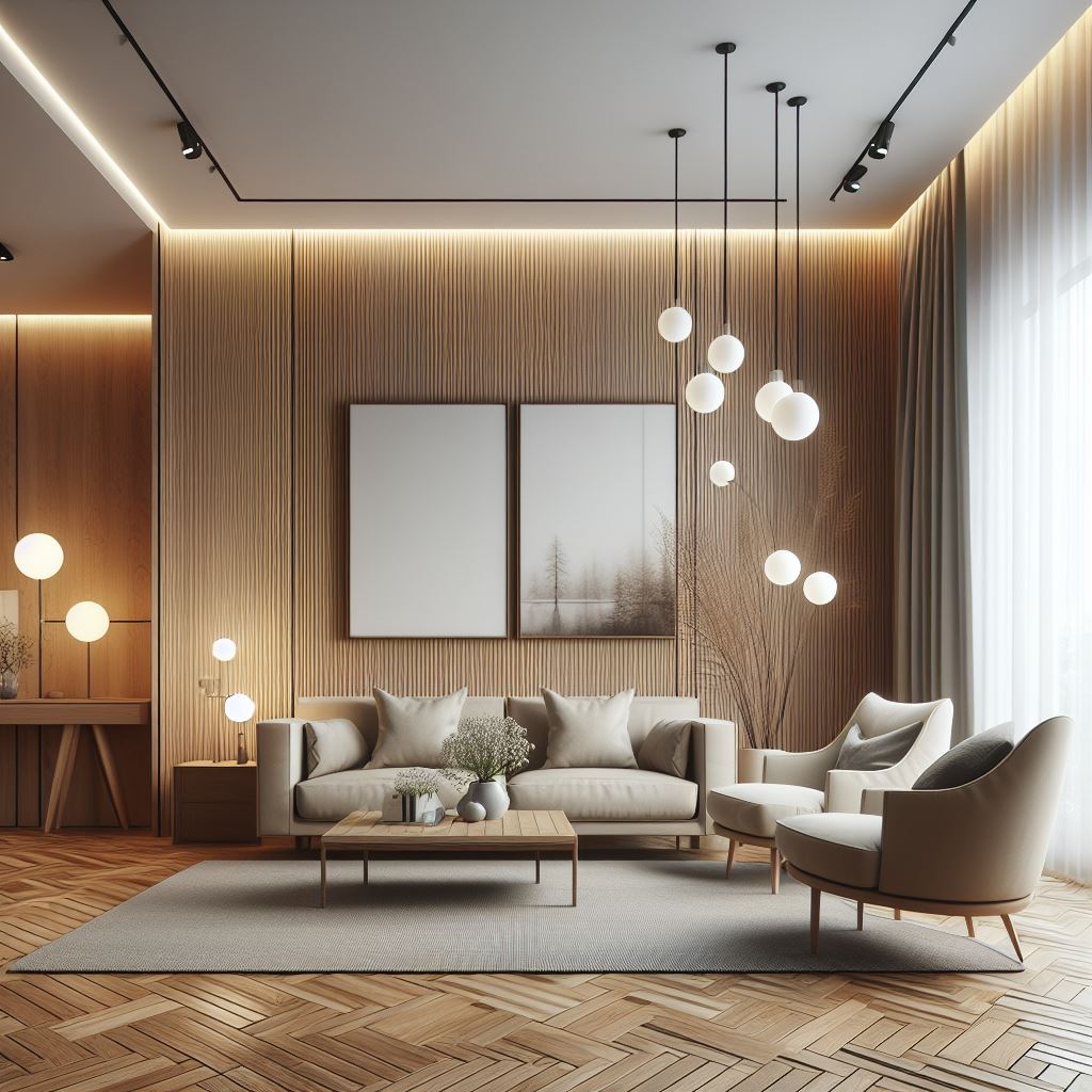 open space con ampio decor